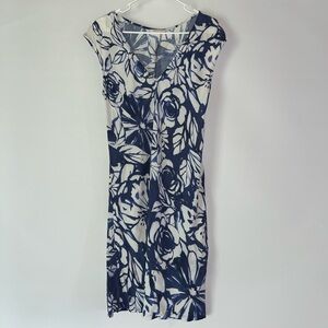 Women's Hawaiian Jams World Dress size medium blue and white